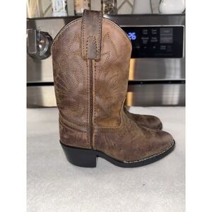 Masterson Boot Co‎ Size 8.5 M Brown Toddler Cowboy Boots